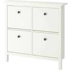 IKEA HEMNES 4 Compartments White Skoställ 107x101cm