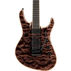 Transparent Electric Guitars Jackson Chris Broderick Soloist Electric Guitar Transparent Black Ebony Fingerboard