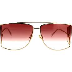 2Tone Red Autore Solbriller - Gul