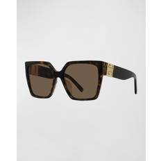 Solbriller Givenchy Unisex Uld Stilfulde Solbriller - Brun