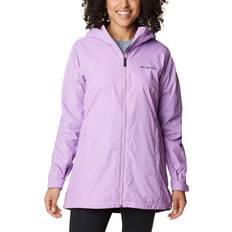 Long Rain Jackets & Rain Coats Columbia Women's Switchback Lined Long Jacket, Gumdrop