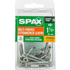 Gray Plugs Spax No. 8 X 1-1/2 L Gray Flat Head Deck Screws 25 pk