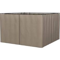 OutSunny Pavilion Side Walls OutSunny 130.75 130.75 Universal Gazebo Sidewall Set