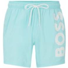 HUGO BOSS Men Swimming Trunks HUGO BOSS Men's Quick-Dry Swim Shorts Open Blue Open Blue