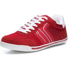 Sneakers Alpine Swiss Alpine Swiss Liam Mens Fashion Sneakers Suede Trim Low Top Lace Up Tennis Shoes