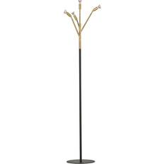Örsjö Belysning Kvist 4 Mässing-Svart 190 cm Golvlampa