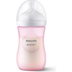 Philips Avent Silikon Nappflaskor Philips Avent Natural Response 1 m nappflaska Pink 260 ml