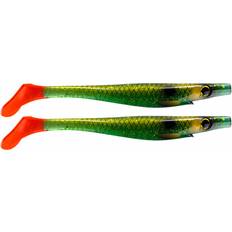 Fiskeutrustning The Pig Shad Junior 20cm, 50g 2-pack Söder EFL Ultraoil Hot Tail UV