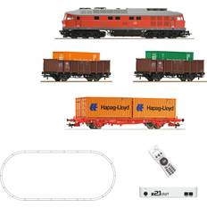 Electric Model Railway Roco 5110003 H0 Z21 start Digital set: Diesel locomotive BR 232 with freight train of DB AG