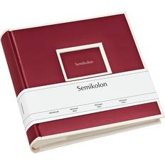 Fotoalbum 200 Bilder Burgundy Semikolon