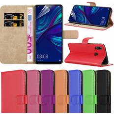 iCatchy Black For Huawei P Smart 2019 Wallet Book Leather Case