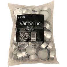 Inicio värmeljus 4h 50-pack Stearinljus