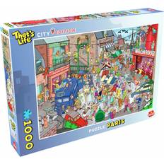 Goliath Classic Jigsaw Puzzles Goliath That'S Life Paris 1000 Pcs