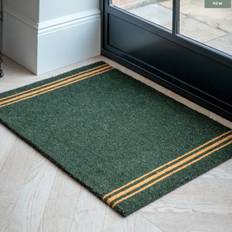 Garden Trading Triple Stripe Doormat Forest Green
