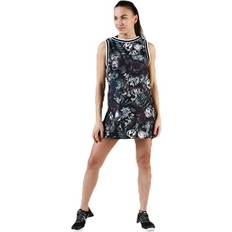 Floreado - Mujer Vestidos Nike Team Dress Floral Purple/Black Tenis - Multicolor