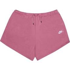 Jogger shorts - Wit Nike Essntl Short Ft Plus Korte Broek - Roze