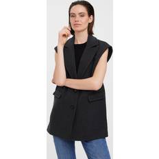 Veste Vero Moda Edna Waistcoat Damer Størrelse: Grå