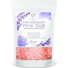 Calming Bath Salts Pink Bath Salt with Lavender Essential Oils. Post Workout Body Soak. Natural-Muscle