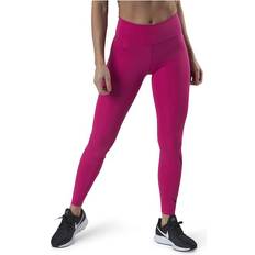 Löpning - Röda Tights Nike Swoosh Run Tight 7/8 Silver/Red