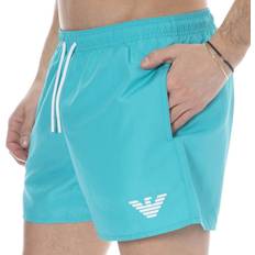 Emporio Armani XXL Swimming Trunks Emporio Armani Boxer Mid Swim Shorts Turquoise