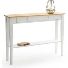 Red Console Tables LA REDOUTE INTERIEURS Alvina Solid Pine Console Table