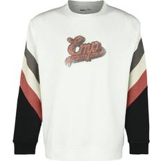 EMP EMP Stage Collection Jumper with old-school EMP logo Sweatshirt off white