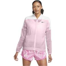 White Jackets Nike Icon Clash Jacket - Pink/White