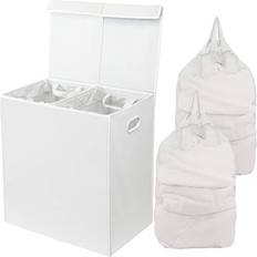 Simple Houseware Double Laundry Hamper