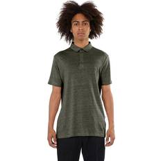 Hør Polotrøjer Knowledge Cotton Apparel Regular Polo - Khaki Green