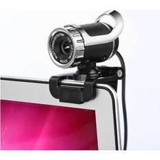 Webcams Jansicotek USB Camera A859 Webcam USB 2.0 480P Camera Web Cam 360 Degree MIC Clip-on for PC Laptop