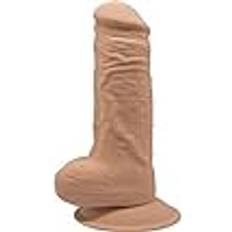 Dildos Silexd Realistischer Dildo Caramel Mod. 3 9,5 Zoll 200 g