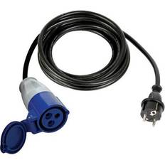 Perel CEE adapterkabel CEE7/7 han til CEE hun, 3G2.5 3m