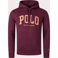 Polo Ralph Lauren RL Fleece Hoodie Harvard Wine