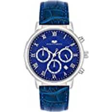 Rhodenwald & Söhne Mens Stainless Steel Watch Blue Stainless Steel
