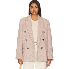 Acrylic Blazers Steve Madden BLAZER DARCIE in Tan. L, M, XL, XS. Tan