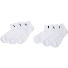 Polo Socks Polo Ralph Lauren Ankle Sport Socks 6-Pack White One