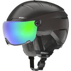 Atomic savor amid hd Atomic Skihelm "Savor GT Visor HD" Black schwarz