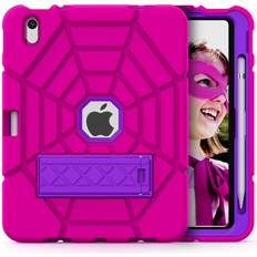 Grifobes Kids Case for iPad 10th Generation with Pencil Holder and Stand