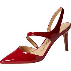 Calvin Klein Damen Geena Pumps, Red Patent 609