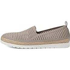 Skechers Loafers Skechers BOBS Women's 113245 Ballet Flat, Taupe