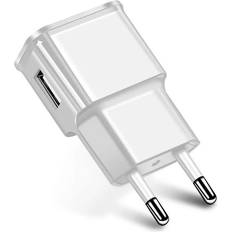 USB Charging plug for socket-White