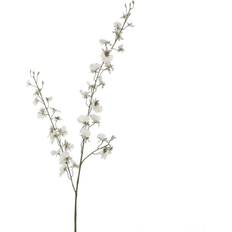 Beige Plantas Artificiales Mica Decorations Flor Orquídea 78 cm Blanca Plástico Planta Artificial