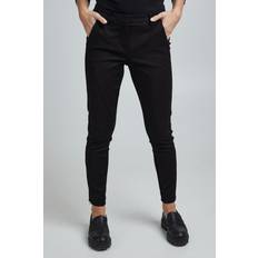 Fransa FRZacity Hose in Größe in Schwarz von 50% Polyester, 47% Baumwolle, 3% Elasthan, für Damen
