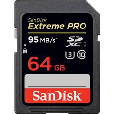 SanDisk Extreme Pro High Performance Class 10 SD Memory Card 64 GB