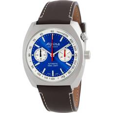 Alpina Unisex Wrist Watches Alpina Startimer Pilot Heritage Chronograph Blue Blue