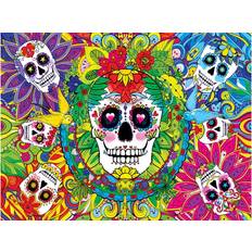 Trendz Sugar Skulls 300 Piece Adult Jigsaw Puzzle Multicolor Multicolor