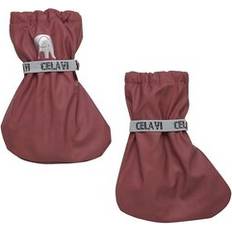 CeLaVi Fleece Skoskydd Quiltad Pu Vantar - Rose Brown