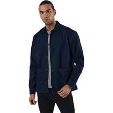 Vaatteet Jack & Jones Finn Overshirt Ls Blue Sininen