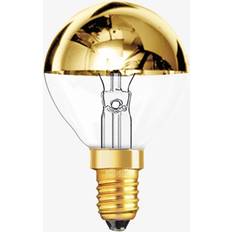 Glød Guld toppförspeglad glödlampa klot 200lm E14 25W