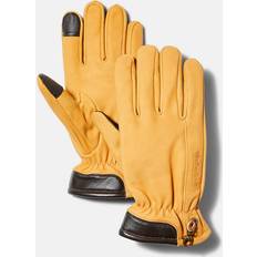 Homme - Jaune Gants et Moufles Timberland Gants en cuir tactiles Winter Hill pour homme en jaune